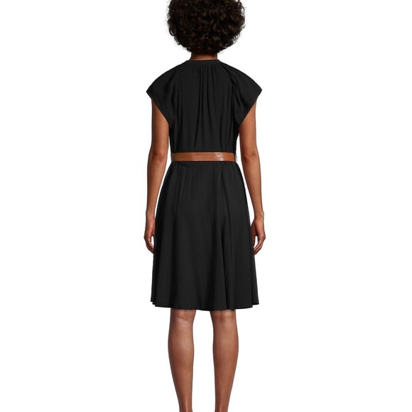 Calvin Klein Belted Dress - size 12 - Picture 2 of 10